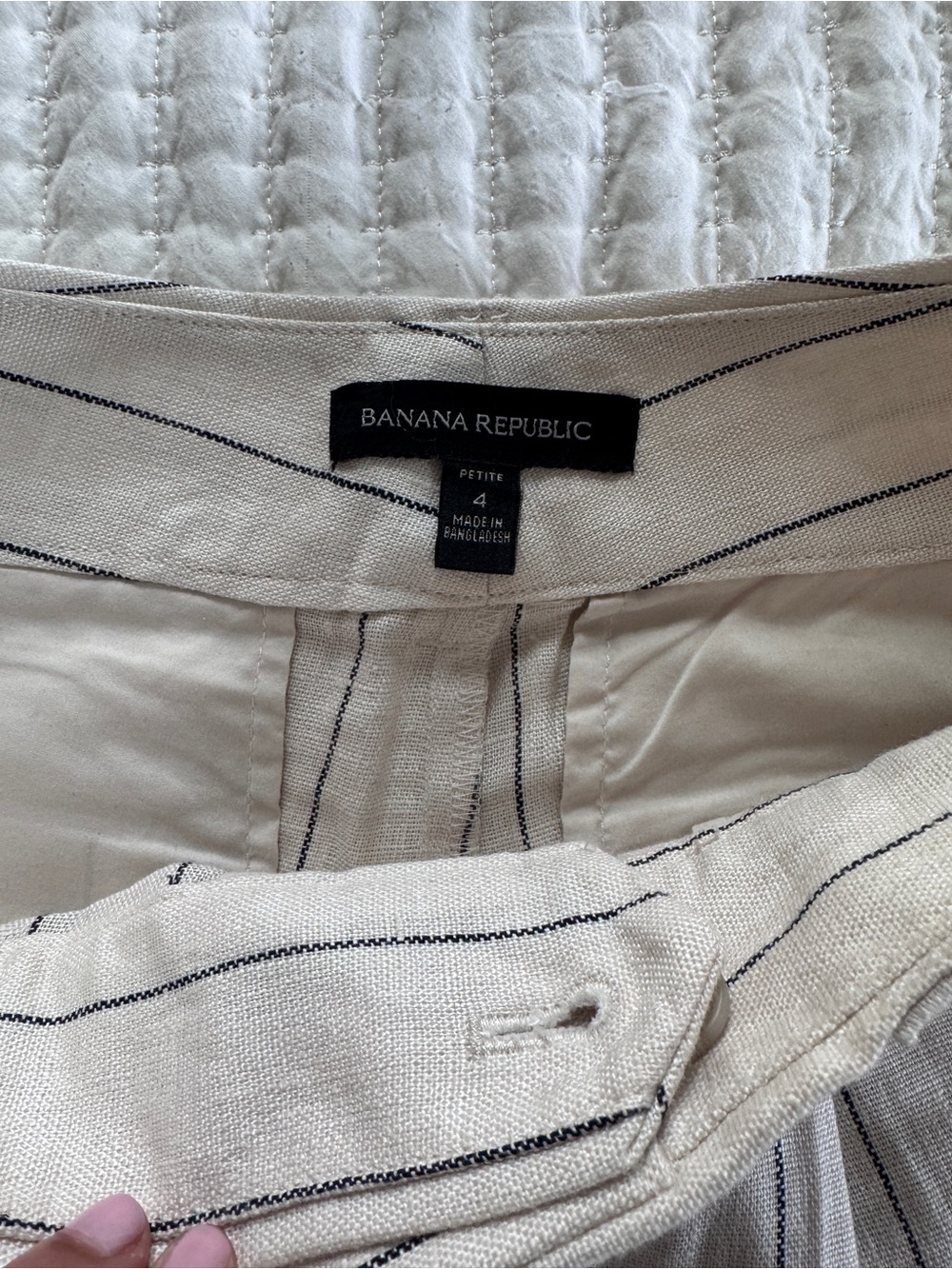 Banana Republic Linen long shorts - Picture 4 of 4